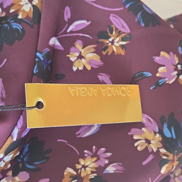 Alexia Admor Floral Dress M Robyn NWT $150 - Picture 10 of 10